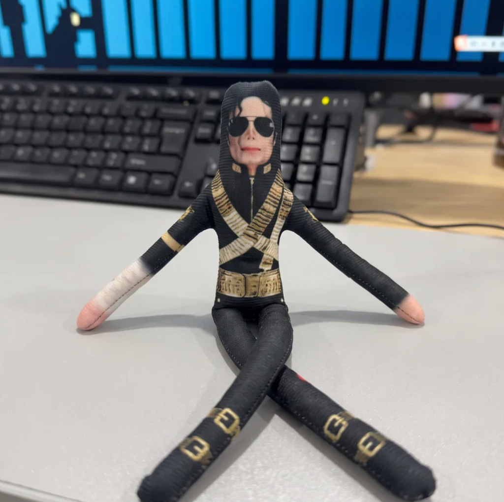 Poupée en peluche Michael Jackson