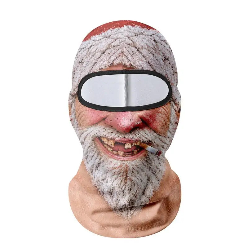 Masque de Ski Papy Rigolo a plat variante rouge